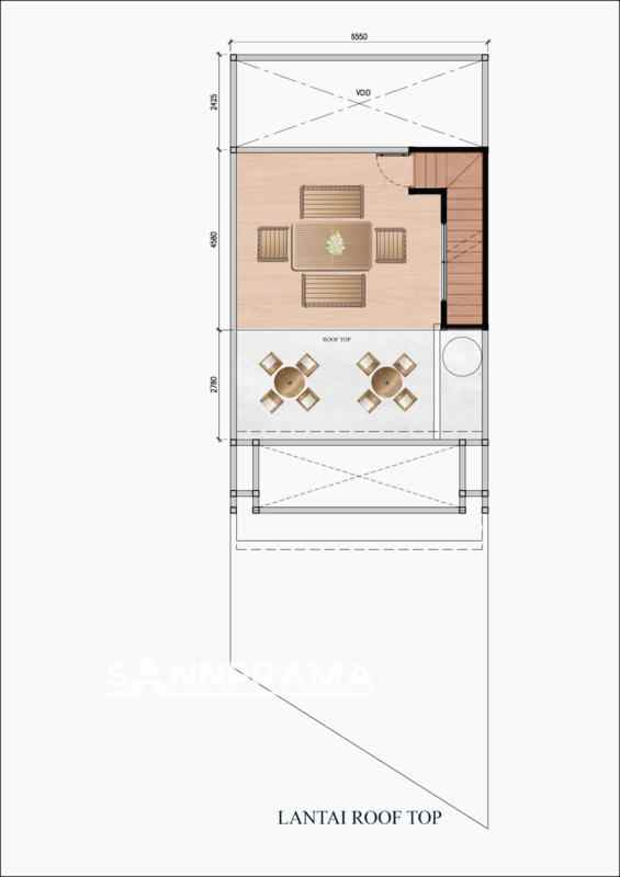 dijual rumah cilandak baru