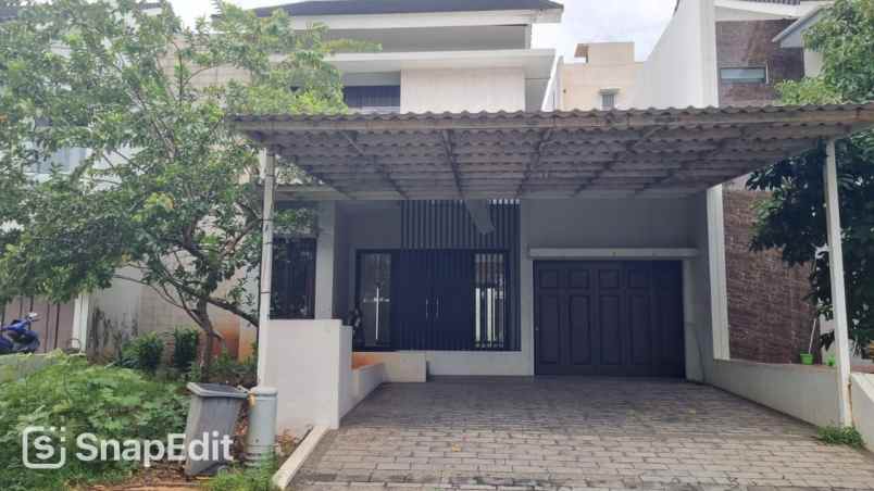 dijual rumah cluster asia tropis