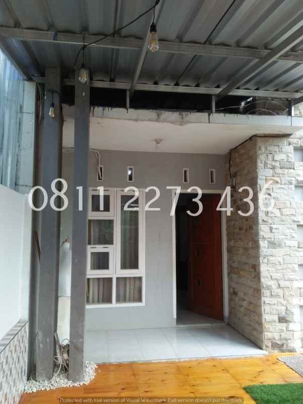 dijual rumah cluster karyawangi 1lt lok strategis shm