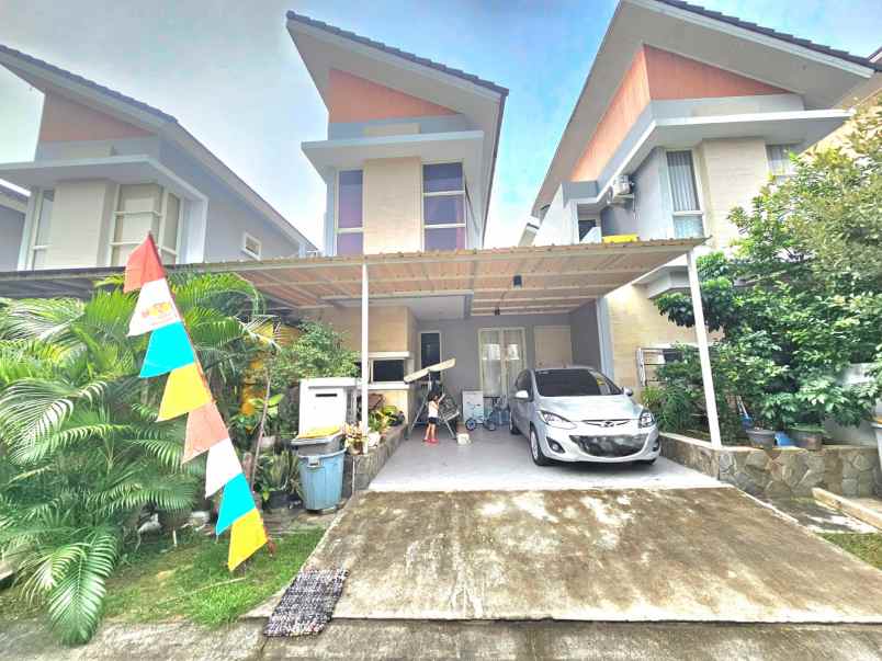dijual rumah cluster lavesh harapan