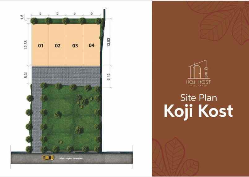 dijual rumah dramaga