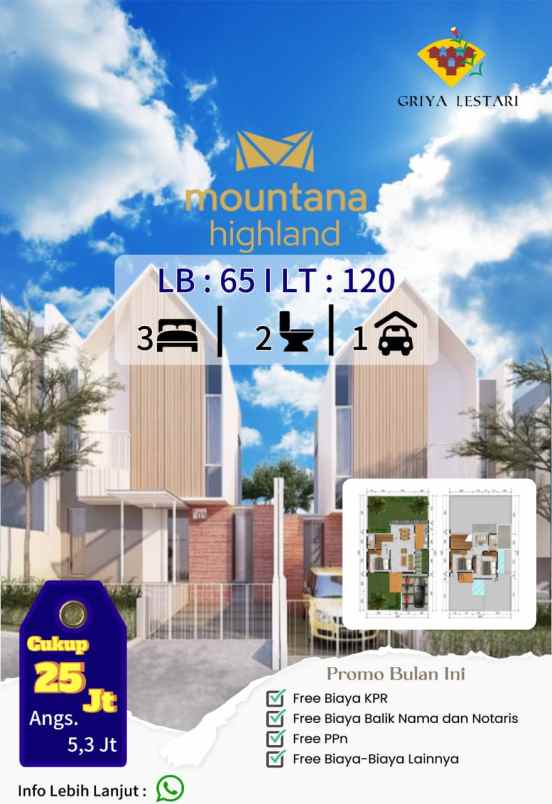 dijual rumah gondoriyo nglaiyan