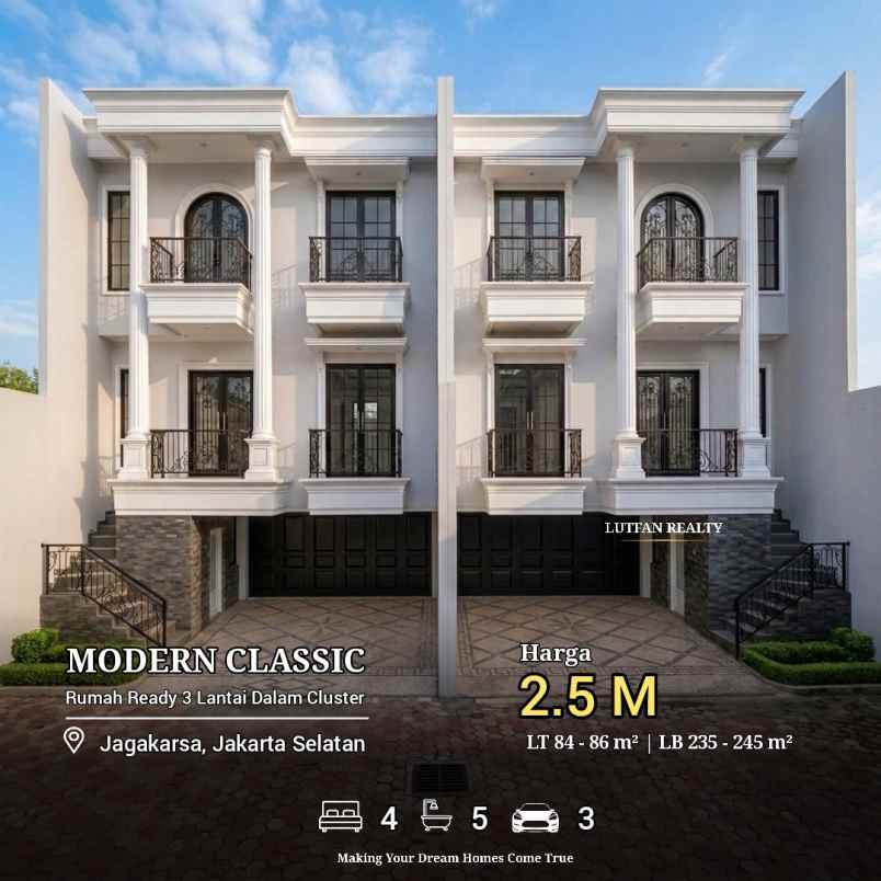 dijual rumah jagakarsa raya