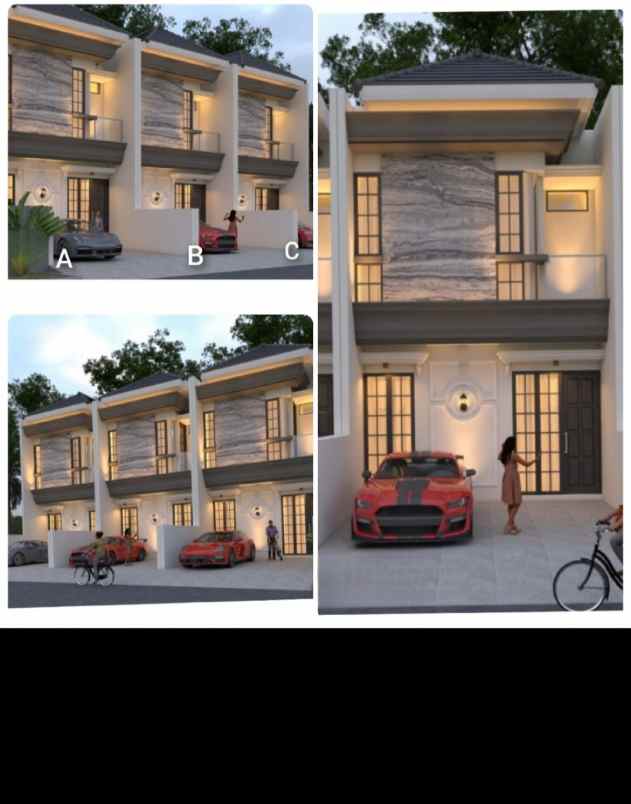 dijual rumah jalan baruk barat