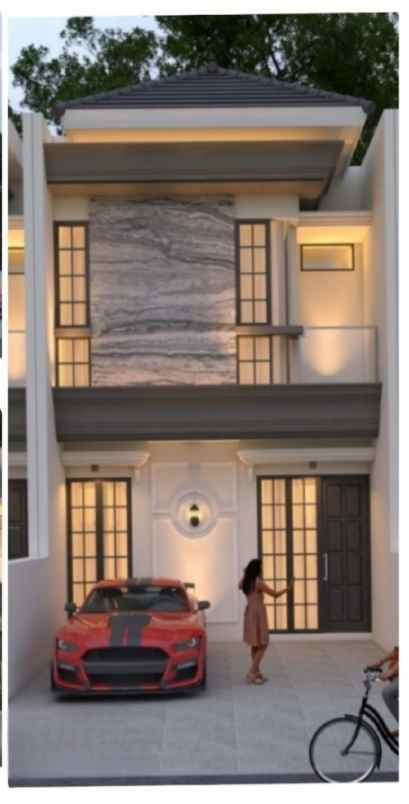 dijual rumah jalan baruk barat