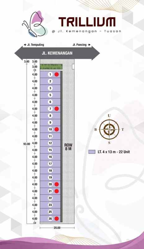 dijual rumah jalan kemenangan dekat