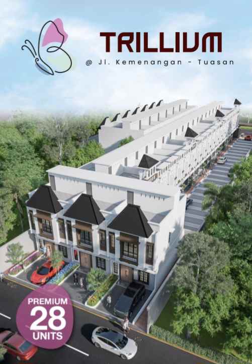 dijual rumah jalan kemenangan dekat