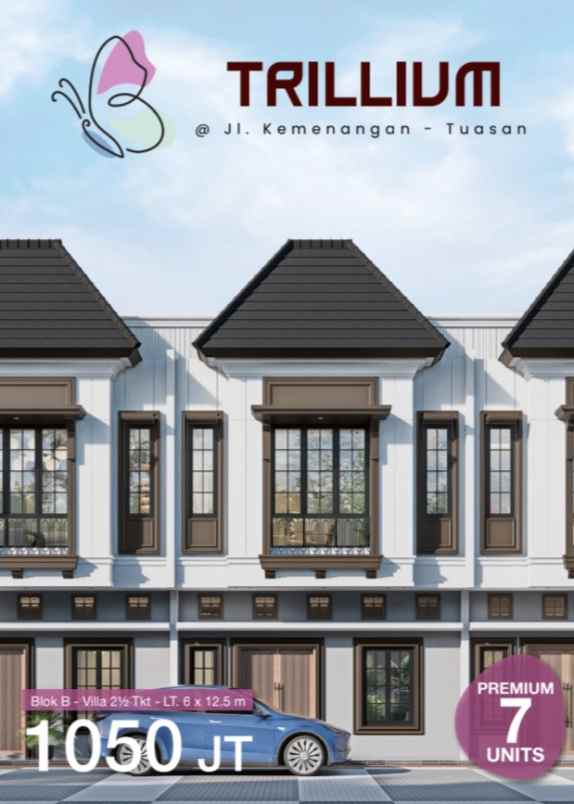 dijual rumah jalan kemenangan dekat