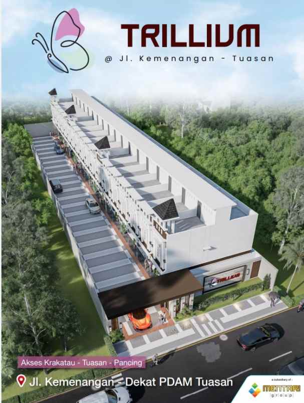 dijual rumah jalan kemenangan dekat