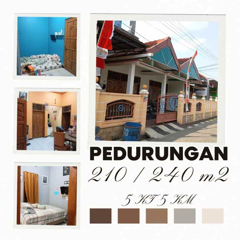 dijual rumah jalan merpati