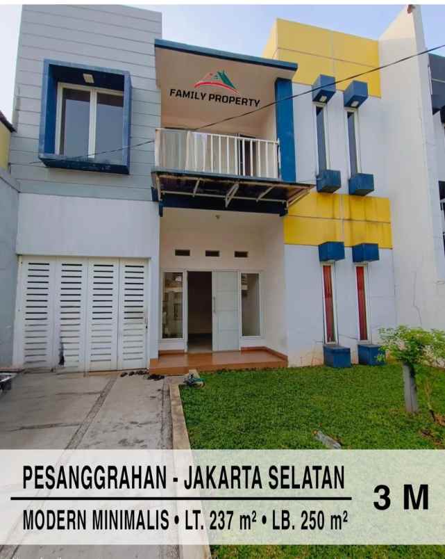 dijual rumah jalan raya pesanggrahan