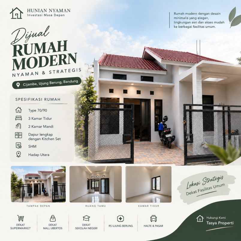 dijual rumah jl cijambe