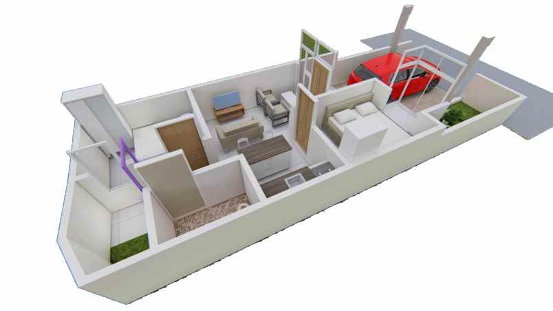 dijual rumah jl munjul cipayung jakarta