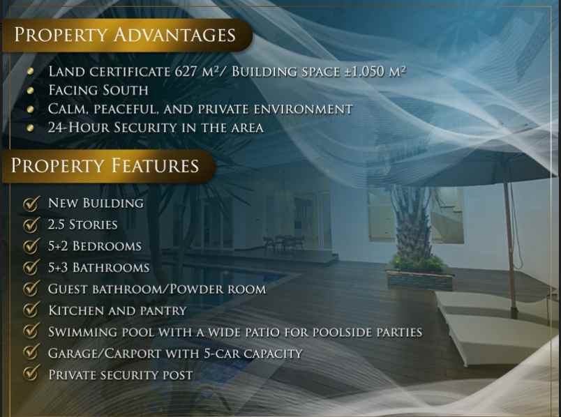 dijual rumah jl pinang emas xii pd