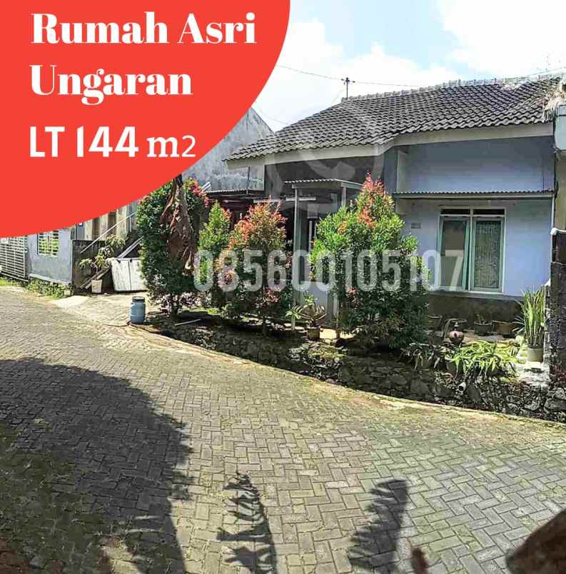 dijual rumah jl yos sudarso ungaran