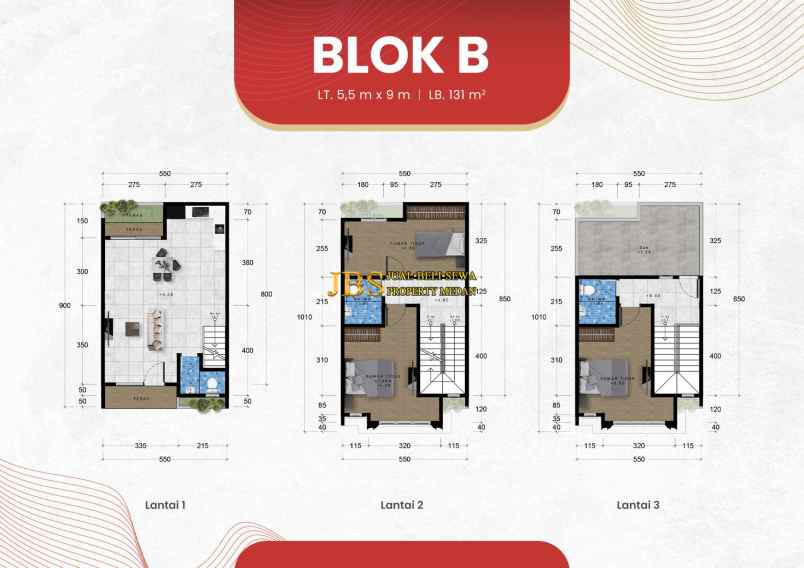 dijual rumah komplek mutiara wahidin 2