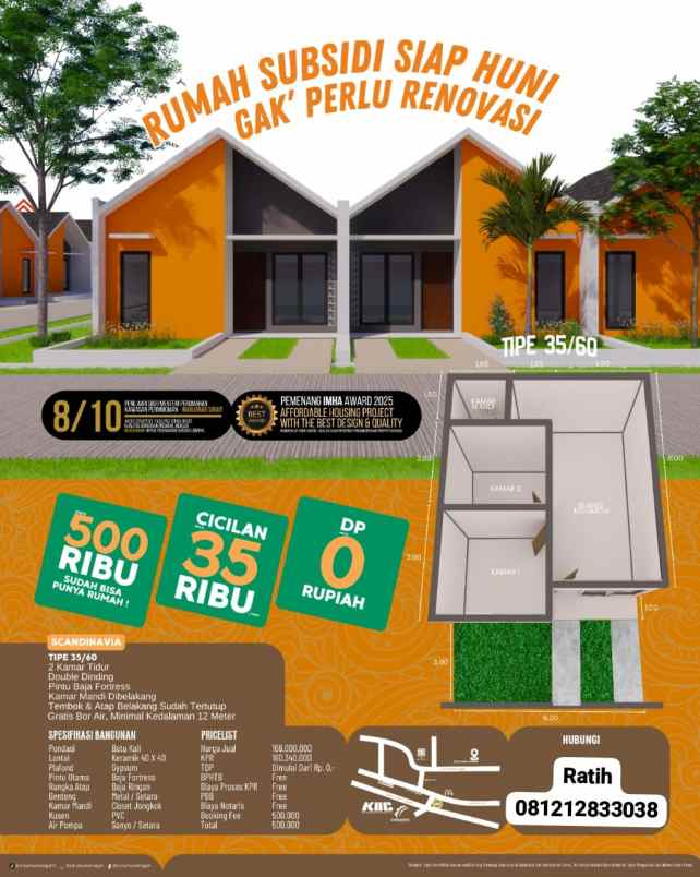 dijual rumah majalaya