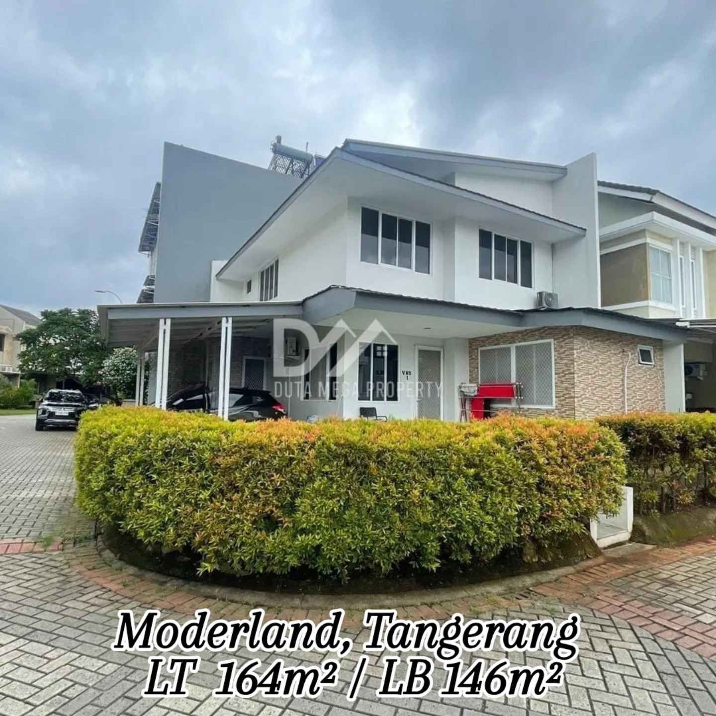 dijual rumah modernland
