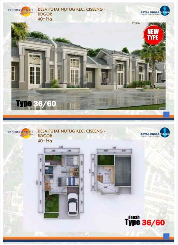 dijual rumah putat nutug kec ciseeng