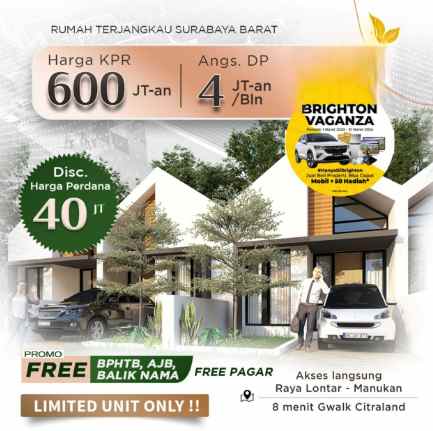 dijual rumah sambikerep