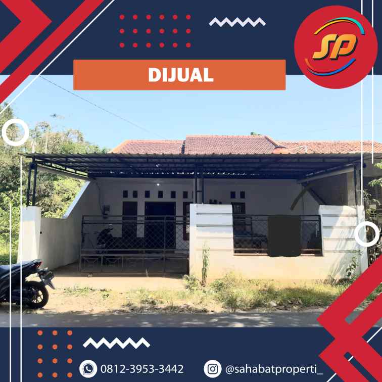 dijual rumah siap huni di desa dukuh mencek sukorambi