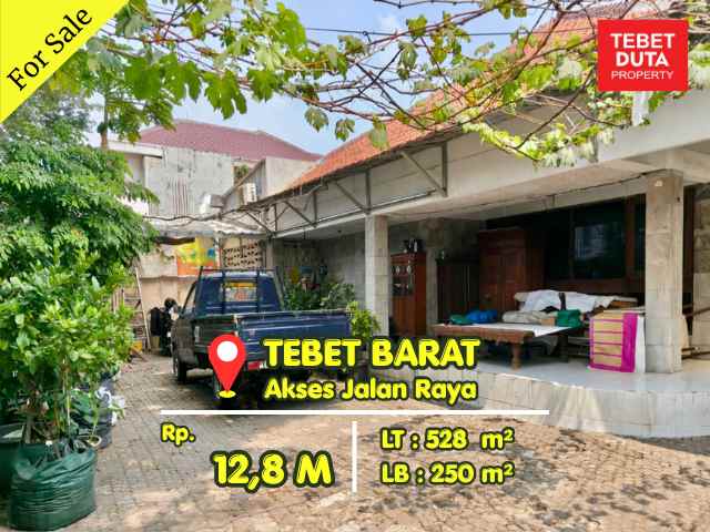 dijual rumah tebet barat