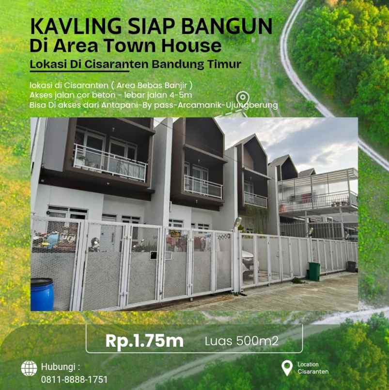 dijual tanah cisaranten