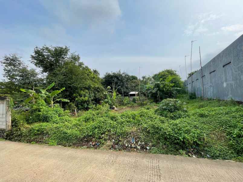 dijual tanah di pucung gang pinggir masjid al hidayah