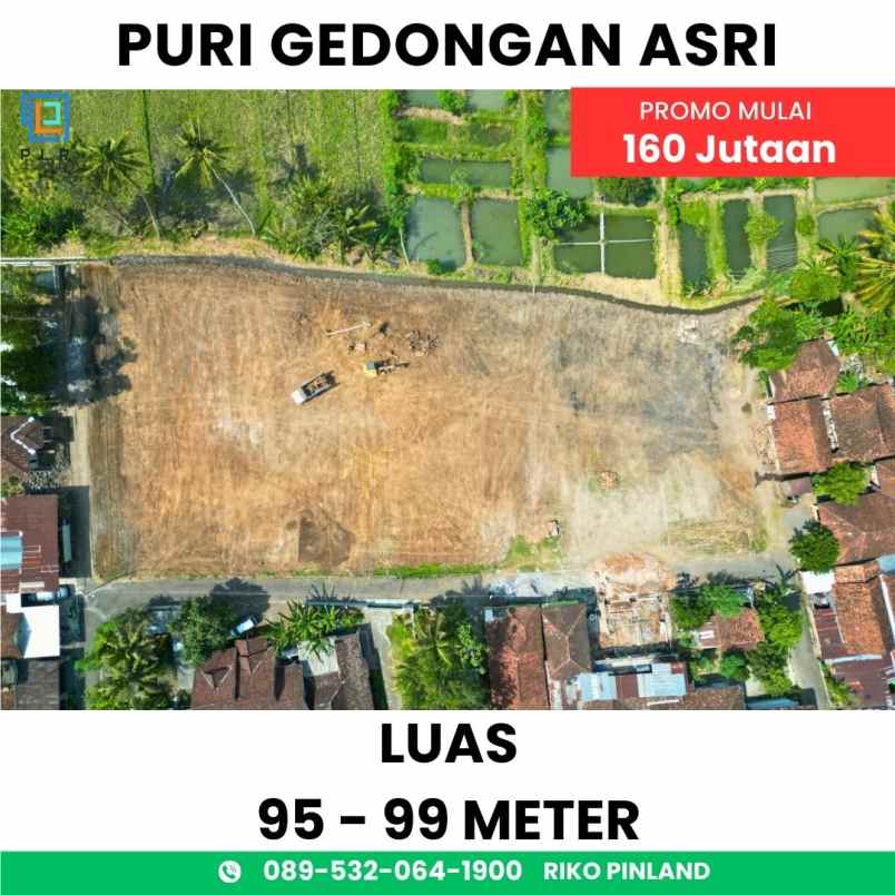dijual tanah gedongan sumberagung