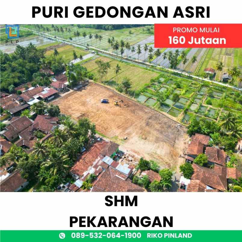 dijual tanah gedongan sumberagung