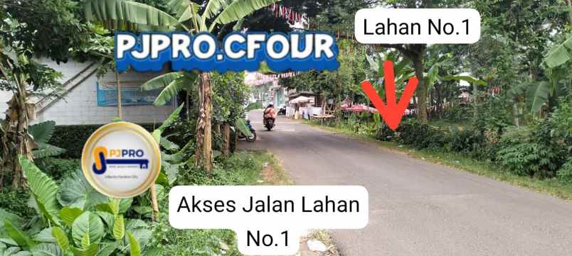 dijual tanah jalan pamegarsari