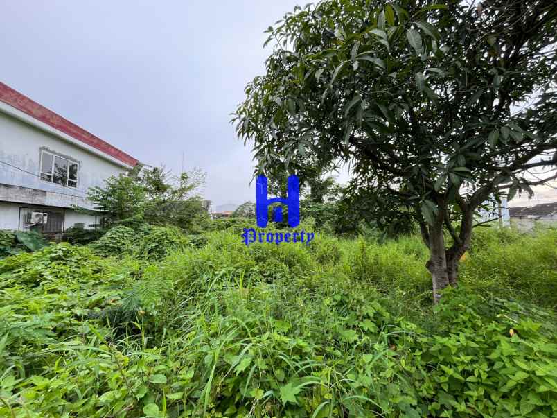 dijual tanah jalan pasar 3 tapian nauli