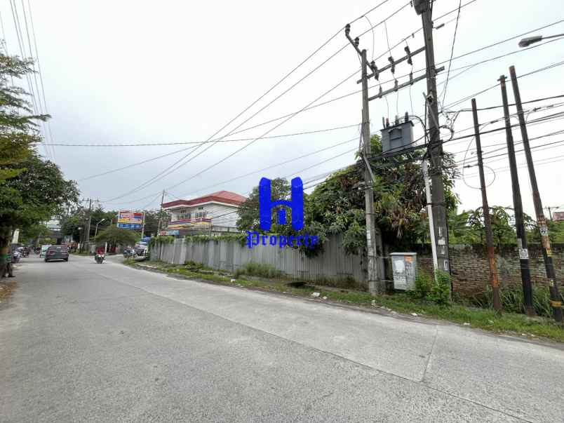 dijual tanah jalan pasar 3 tapian nauli