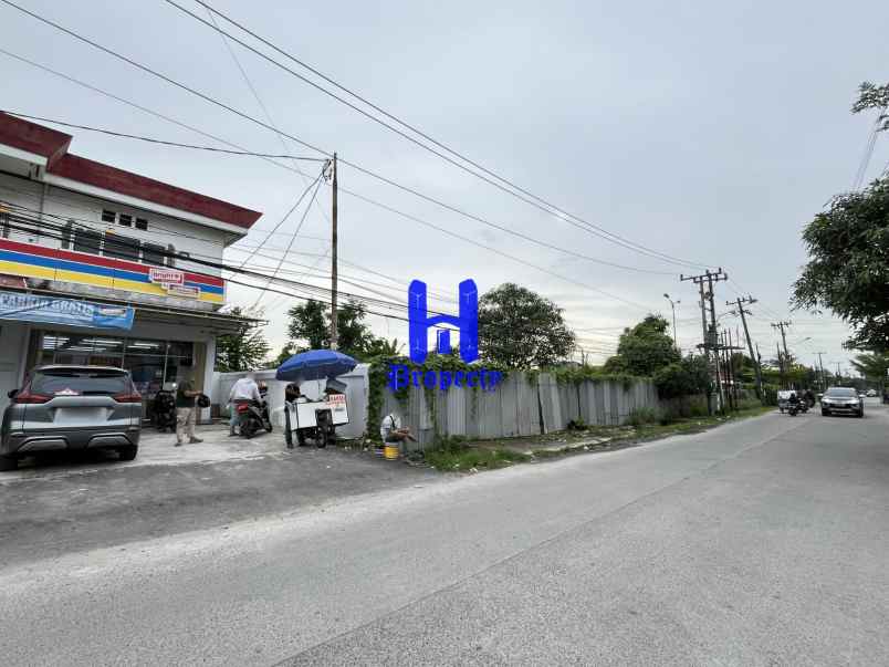 dijual tanah jalan pasar 3 tapian nauli