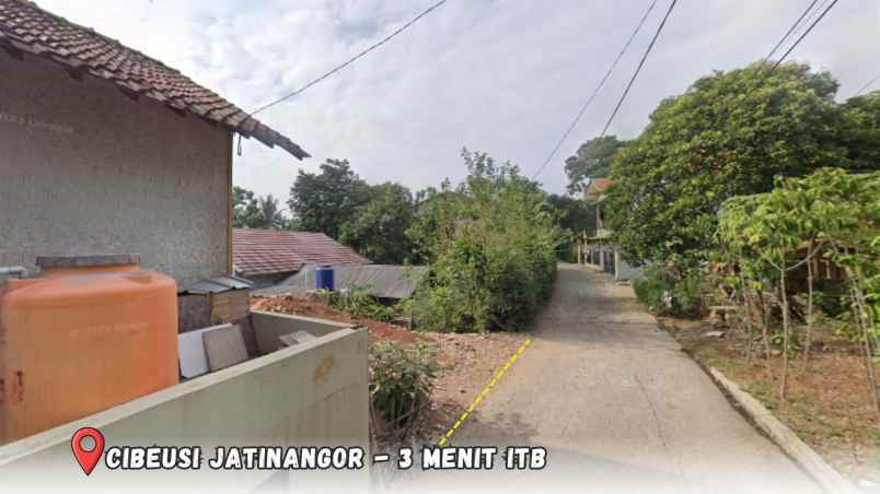 dijual tanah jl cibeusi jatinangor