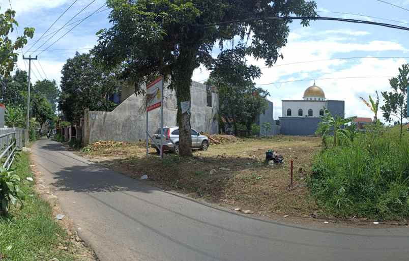 dijual tanah jl ciliwung 46 pd rajeg