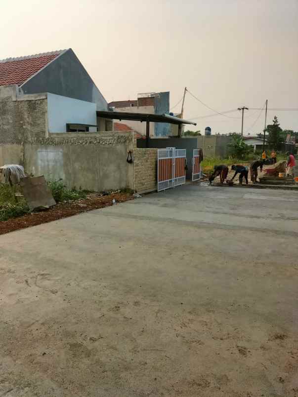dijual tanah jl ciliwung 46 pd rajeg