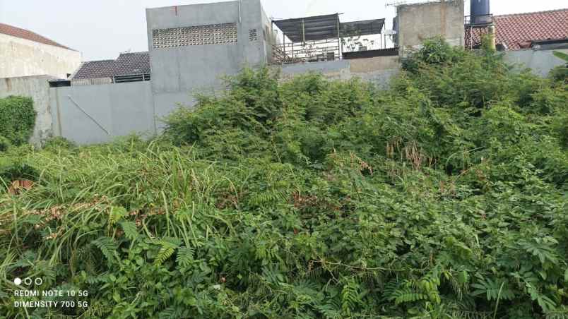 dijual tanah jl komplek perumahan setu