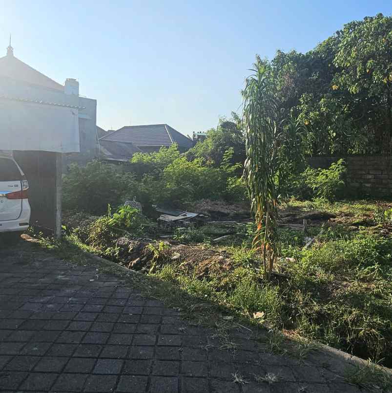 dijual tanah jl raya dalung