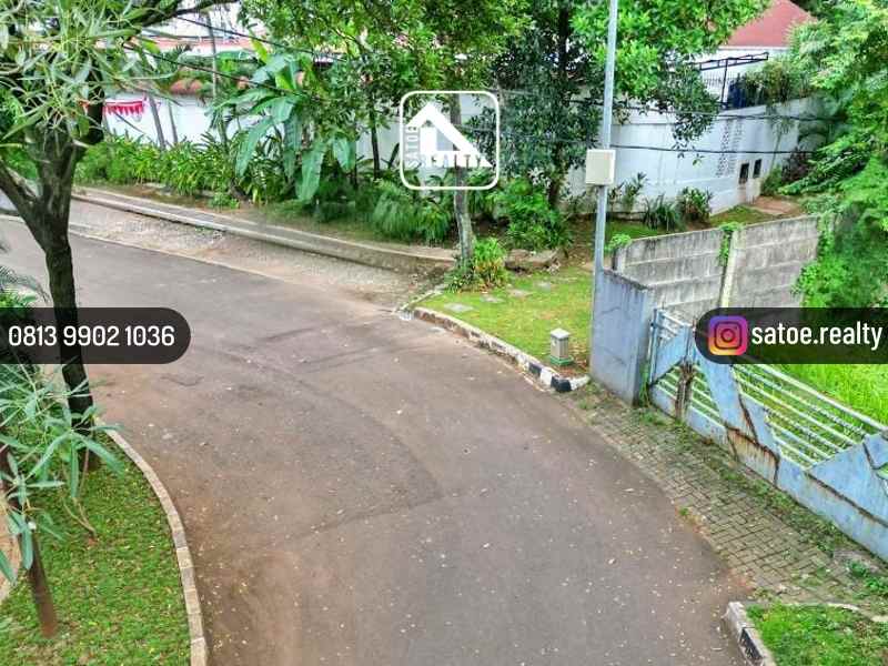 dijual tanah jl widya chandra senayan