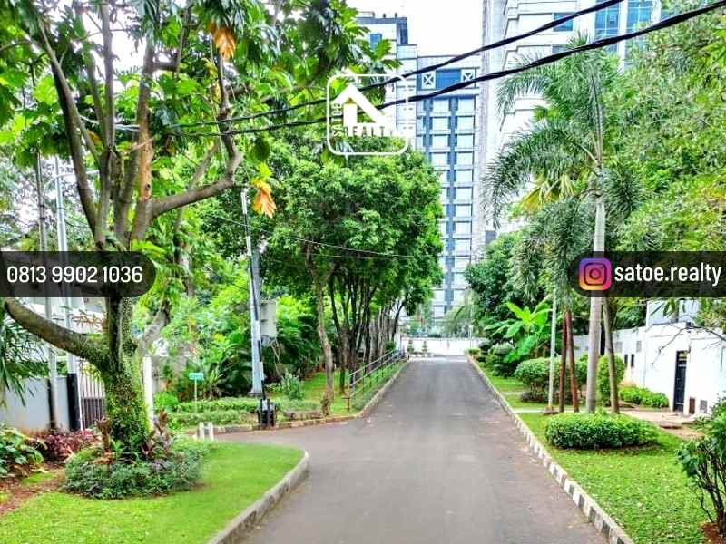 dijual tanah jl widya chandra senayan