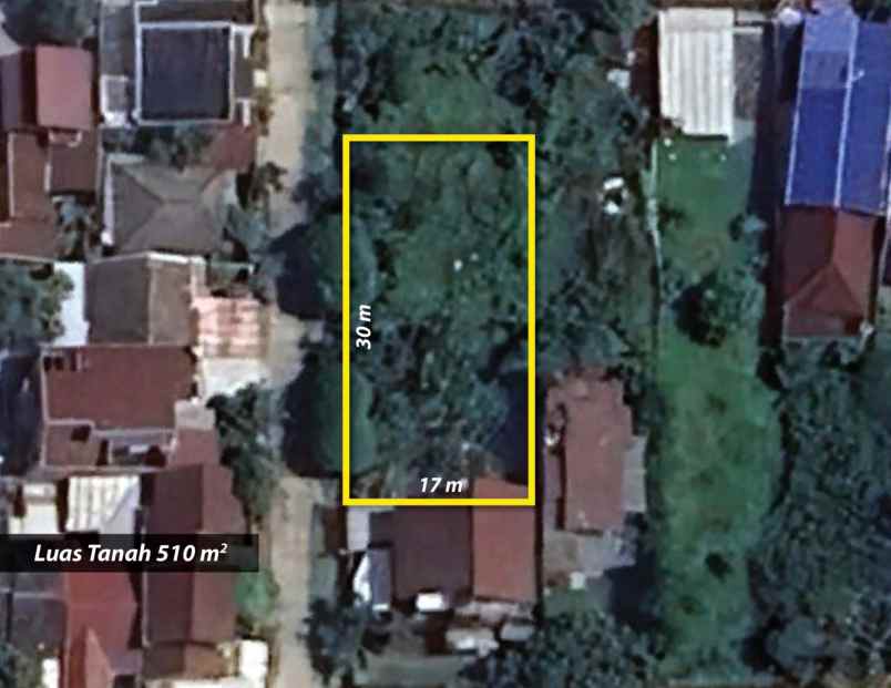 dijual tanah kavling ui timur tanah