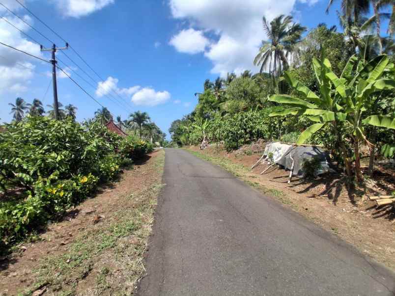 dijual tanah luas besar los sungai view perbukitan