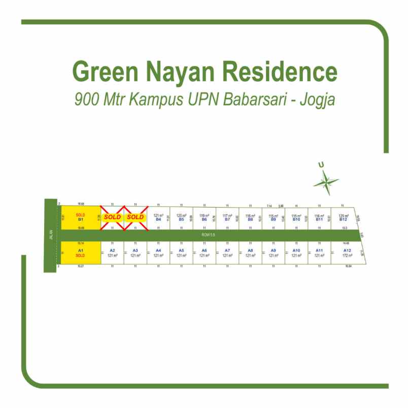 dijual tanah maguwoharjo depok sleman d