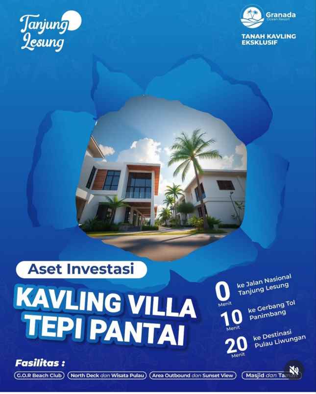 dijual tanah panimbang pandeglang banten