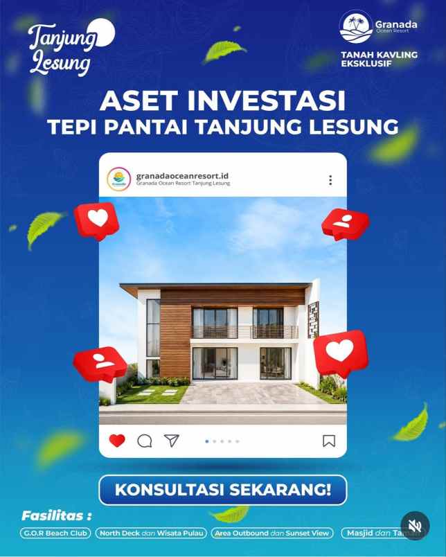dijual tanah panimbang pandeglang banten