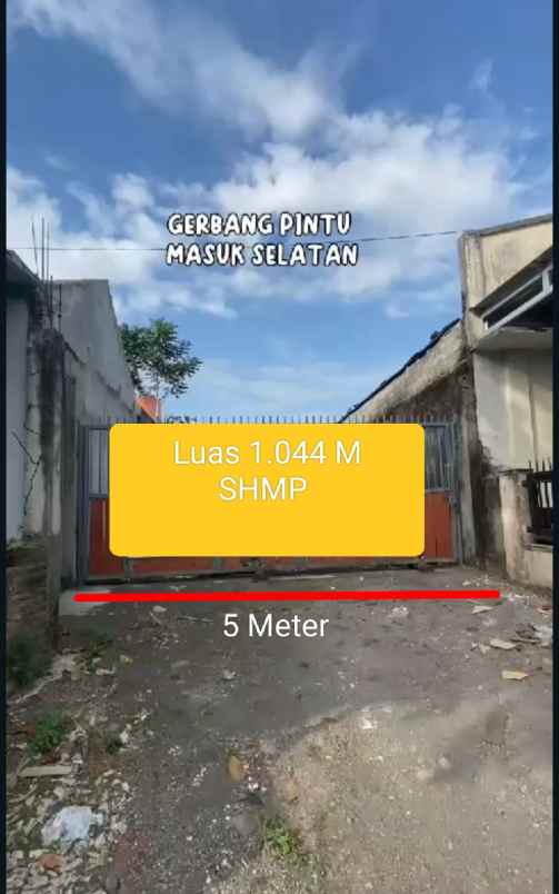 dijual tanah pekarangan dekat hotel hyatt yogyakarta