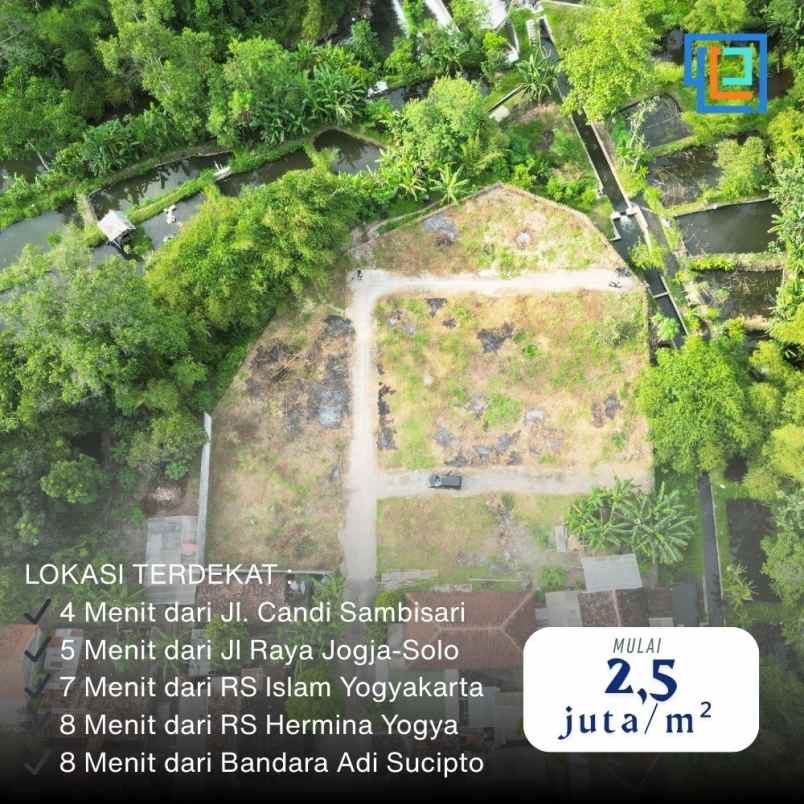 dijual tanah sorogenen ii utara bandara