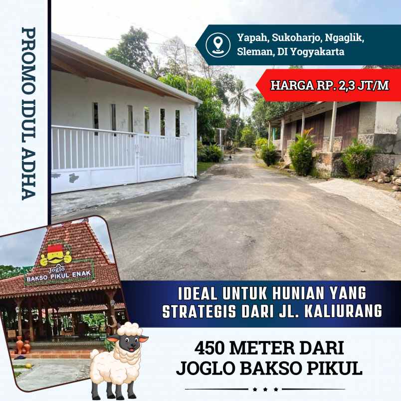 dijual tanah yapah sukoharjo ngaglik