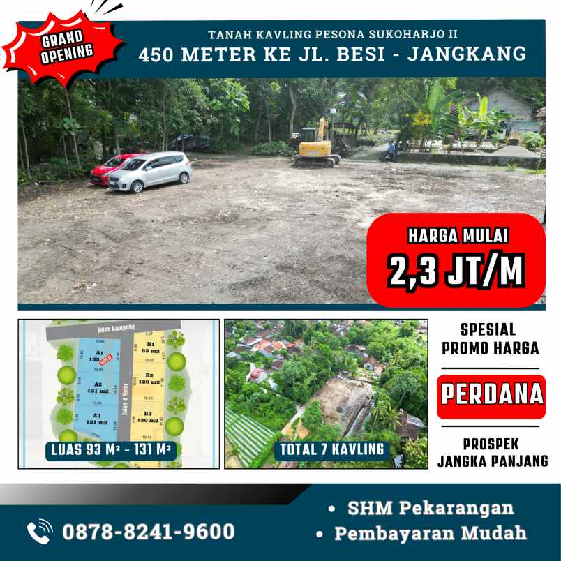 dijual tanah yapah sukoharjo ngaglik